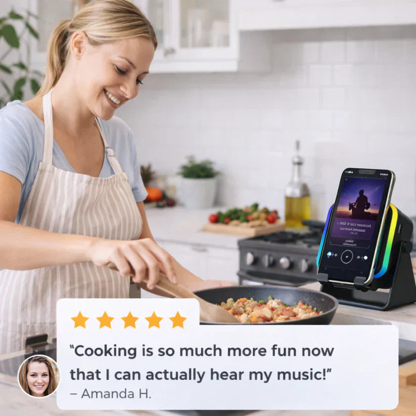 AuraAll™ 3 In 1 Phone Induction Speaker