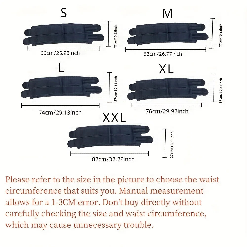 "1pc Waist Trainer & Slimming Body Shaper – Fitness Belt for Fat Burning & Workout"