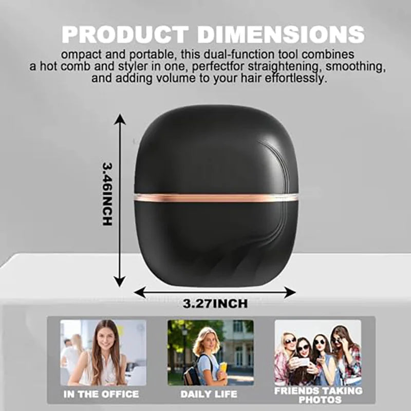 CapsuleGlow Hair Styler